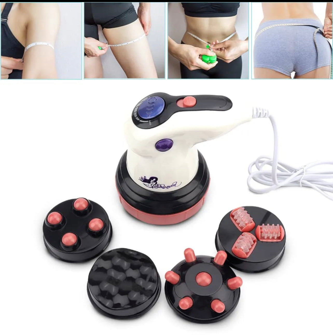 Infrared Fat Cellulite Remover Electric Full Body Massager for Muscles Relaxation 3D Roller Device Loss Fat Remove Slimming 4in1