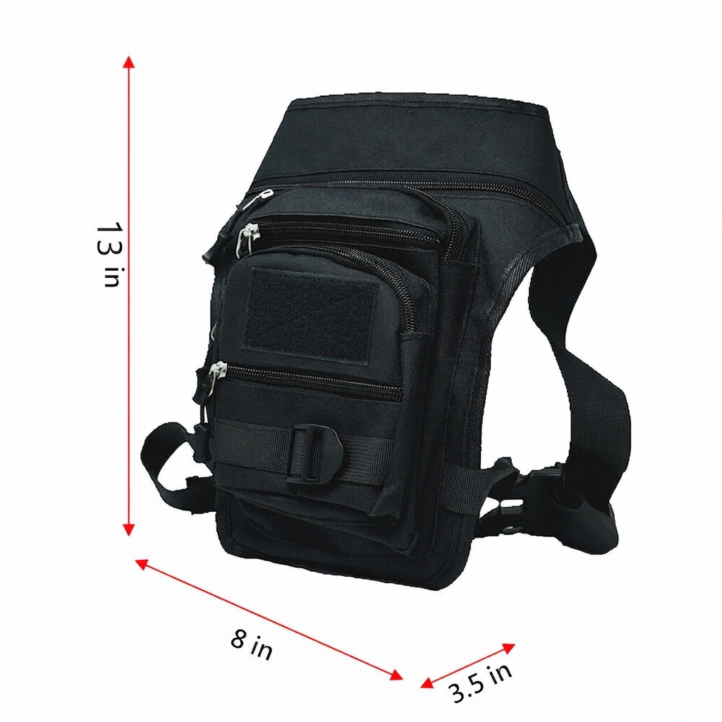 Versatile Tactical Waist Leg Bag β Waterproof Military Drop Leg Pack