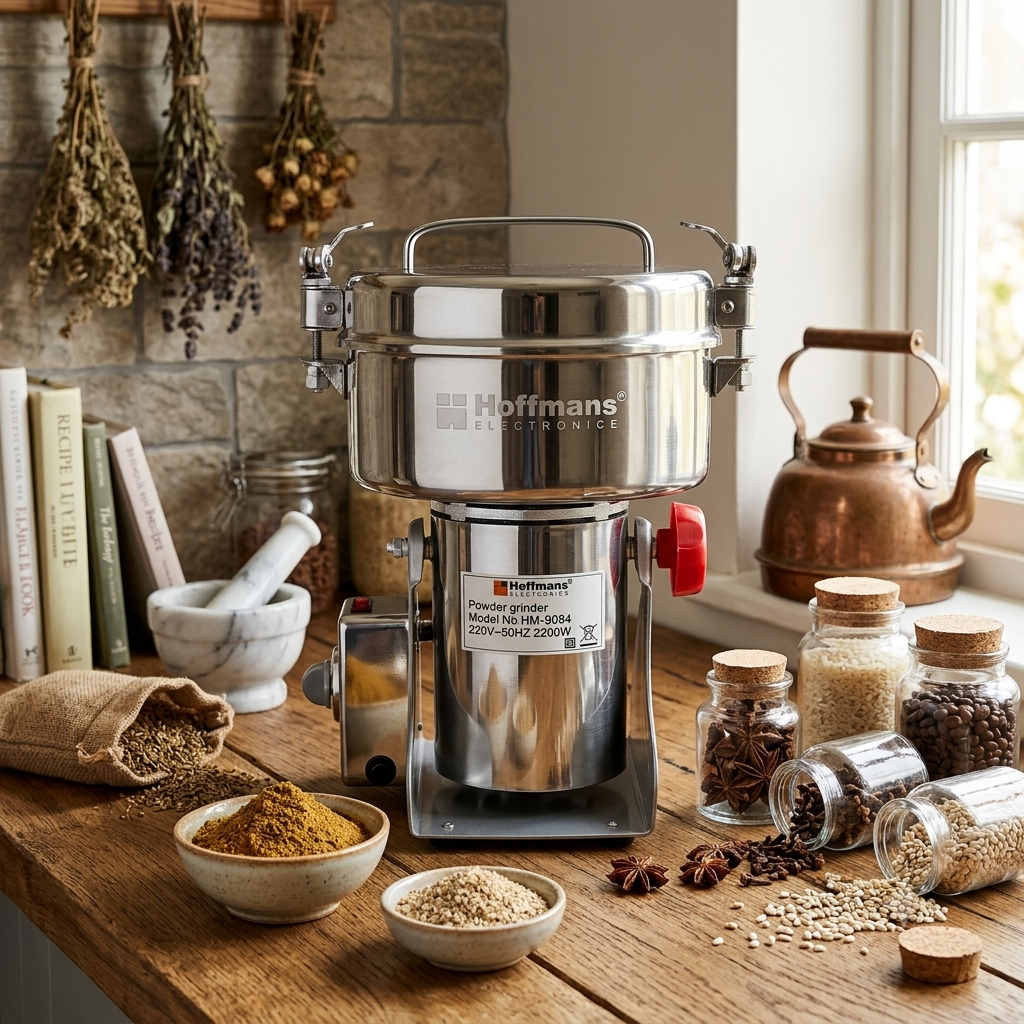 Hoffman Heavy-Duty Electric Powder Grinder (2200W)