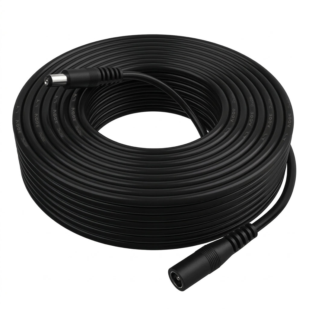 DC Power Extension Cable Male to Female 5.5mm x 2.1mm