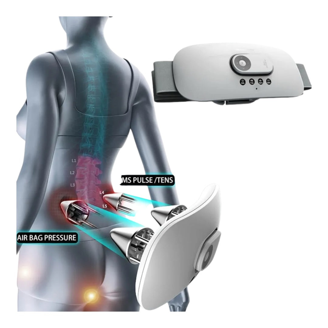 Relieve pain with the Electric Low Back EMS Pulse Massage: Lumbar Trac Megamall Online Store Relieve pain with the Electric Low Back EMS Pulse Massage: Lumbar Trac Megamall Online Store
