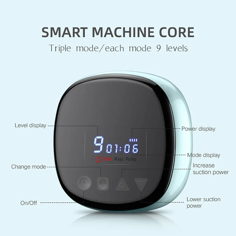 Double sided electric breast pump big suction silent smart