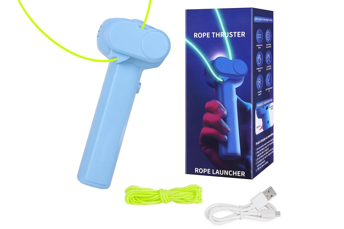 MTech String Rope Launcher Toy Viral Fidget Toy Loop Lasso for Kids and Adults