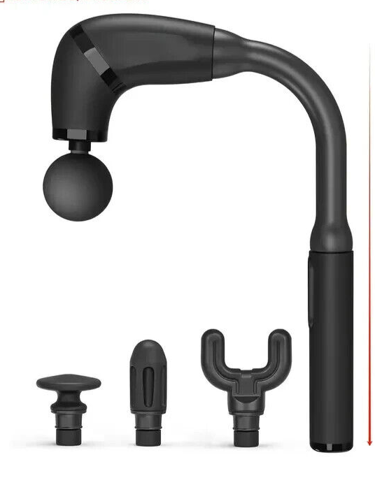 Massage Gun U-Shaped For Full Body Workout 4 Massage Heads