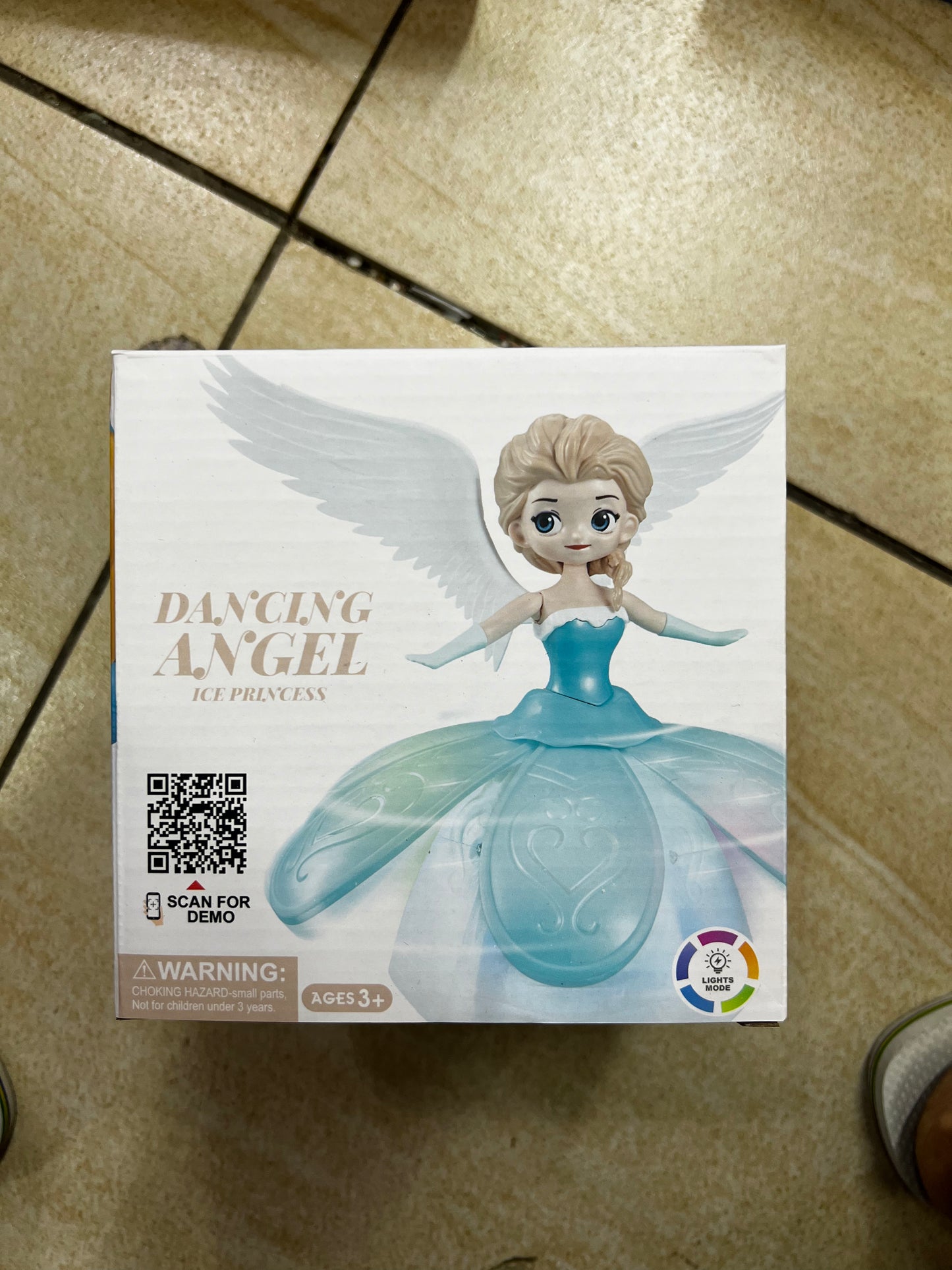 Disney Frozen Princess Electric Dancing Toys Elsa Doll With Wings Action Figure Rotating Projection Light Music Model Gifts Toys