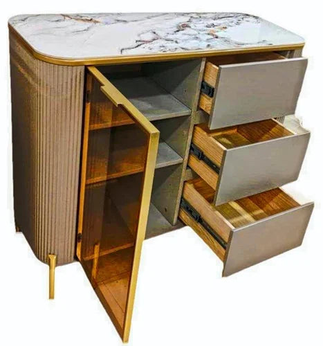 M-Furn Modern Multipurpose Side Board/ Cabinet