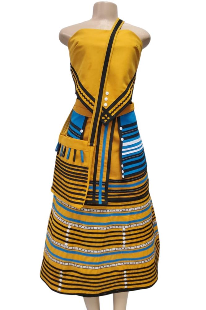 African Themed Ladies Traditional 2pc Skirt And Bag - Various Options