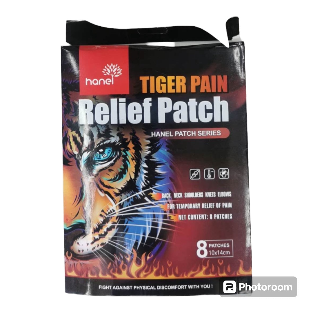 Tiger Analgesic Sticker Arthritis Rheumatoid Joint Pain Relief Patch Muscle Knee Joint Sprain Bone Orthopedic Plaster - 8pc