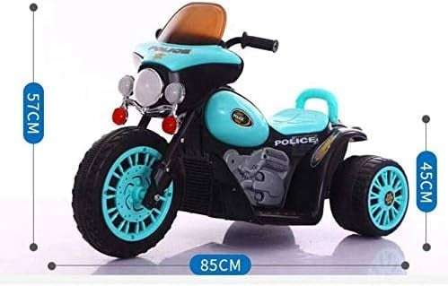 Kids Electric Ride On Police Bike