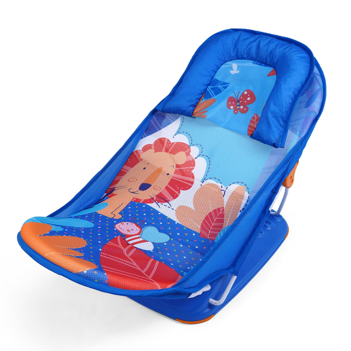 Mastela Deluxe Baby Bather - Tucan Orange, Blue & Green