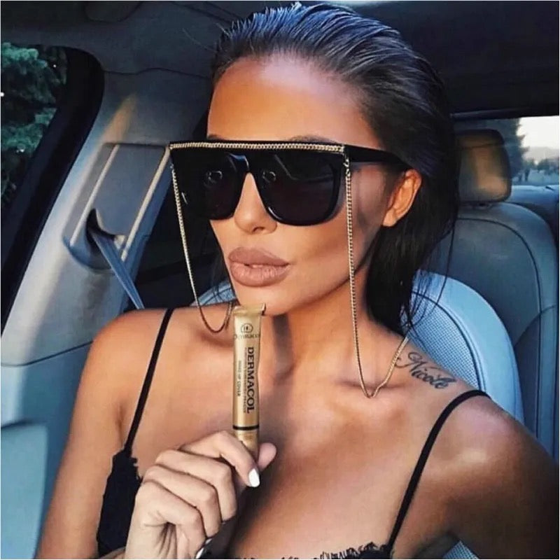 Superhot Fashion Flat Top Sunglasses