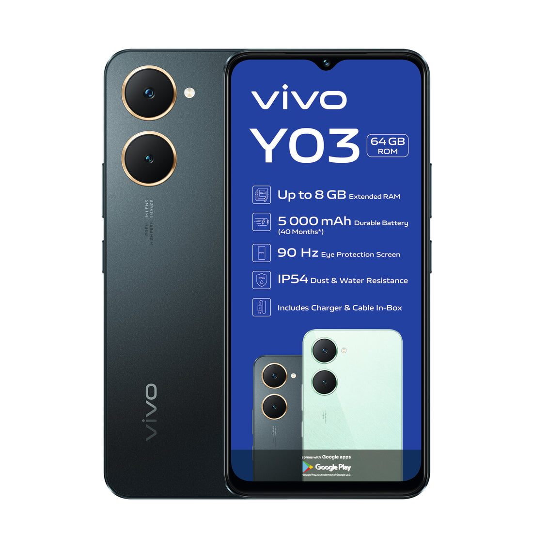 Vivo Y03 4G Dual Sim Mobile