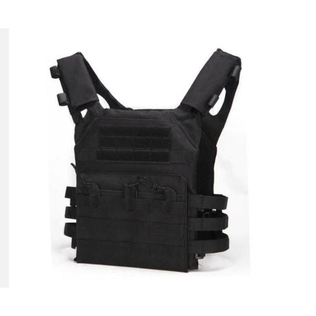 Hunting Tactical Body Armor
Black Lightweight Molle Plate Carrier/Vest