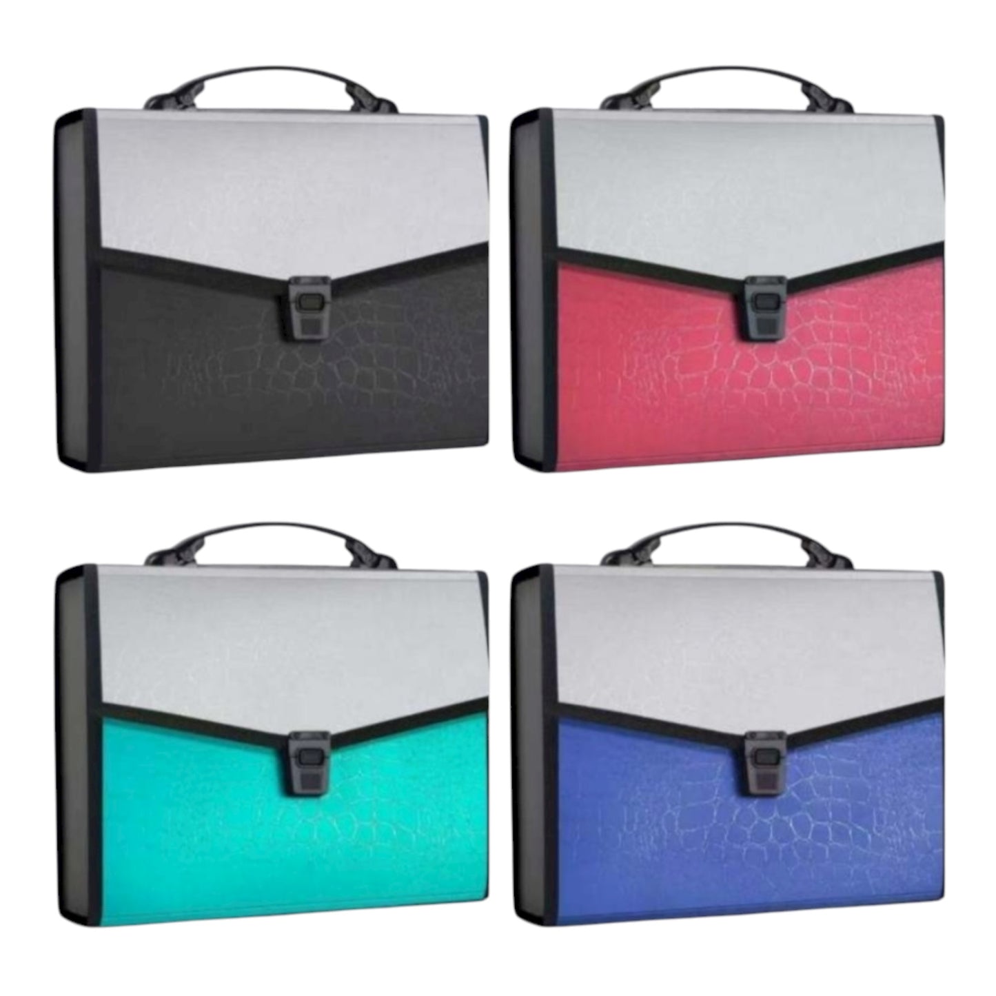 Expansion File, Portable Pocket Expandable File Folder With Label