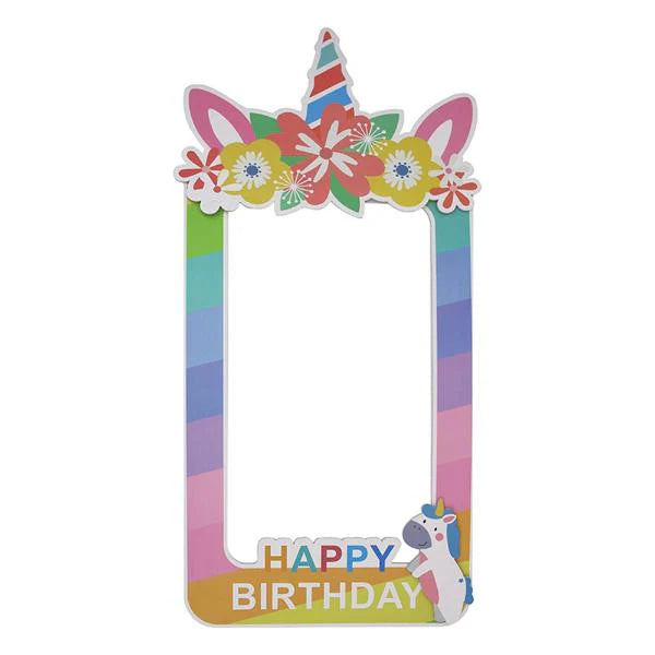 Happy Birthday Party Frame Prop-Various Options