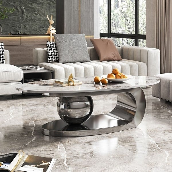 MFurn Luxury Oval Tableset 2pc