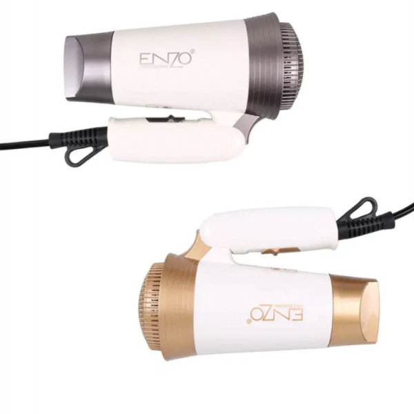 ENZO Pro Hair Dryer Travel Foldable- 1800w