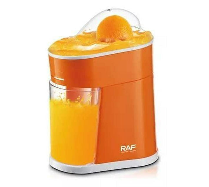RAF Citrus Juicer 400ml R.637 – Electric Orange & Lemon Juicer, Compact Slow Juicer With Automatic On/Off, Dishwasher Safe