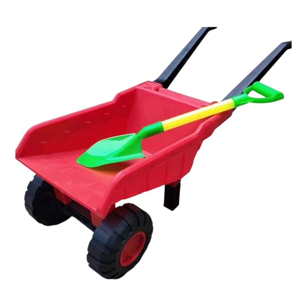 Kids Wheel Barrow With Spade