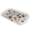 Marble Look Alike Plastic Serving Tray 48x33cm - Single Tray Only