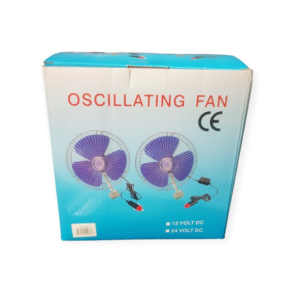 Car Cigarette Light Fan With Clip Holder 8β³
