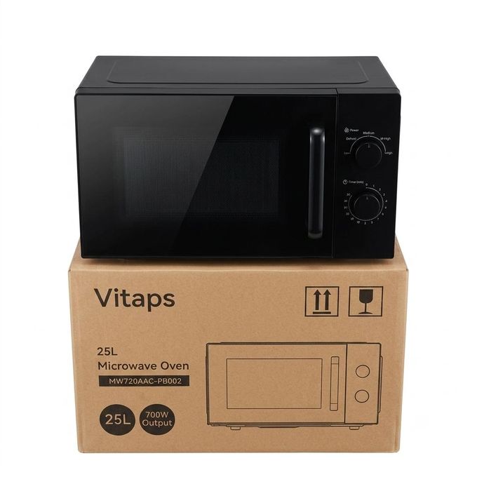 Vitaps Microwave Oven 25L Black