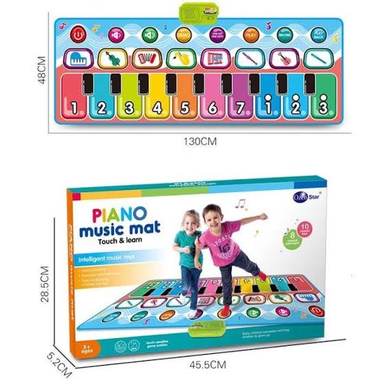 Kids Soft Piano Music Mat