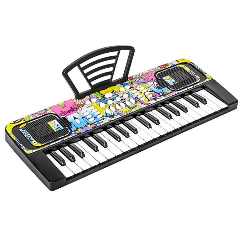 Musical Keyboard Piano Children's Organ 37 Keys Black or White