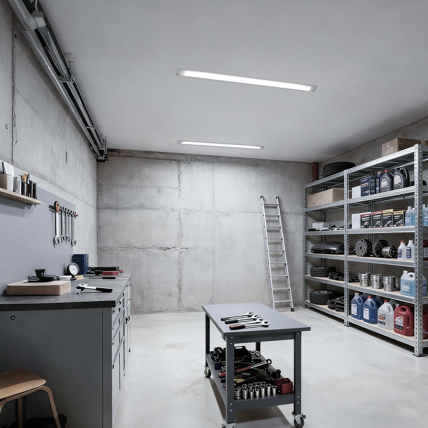 REDISSON LED CW Batten Lamp 48W 120cm | 6500K Daylight | 3600 Lumens