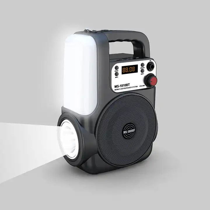 TO-11 RGB Multimedia Bluetooth Speaker With USB/SD/FM Radio