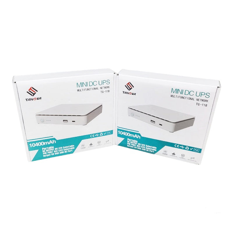 Tangka Mini DC 10400maH UPS Battery Backup For Router And Support POE 35W