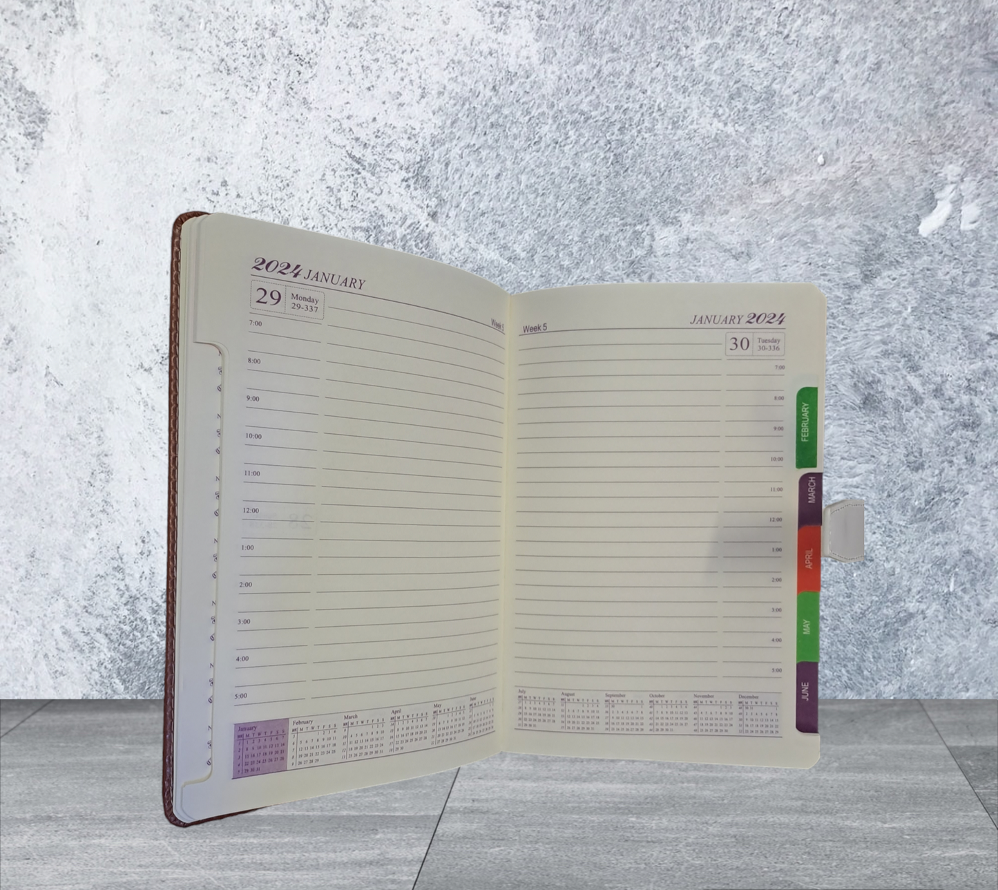 A5 Leather Notebook
