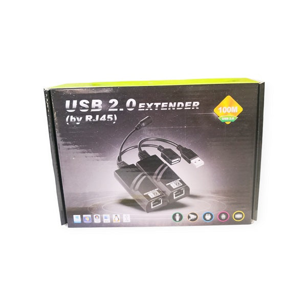 USB By RJ45 2.0 Extender 100M