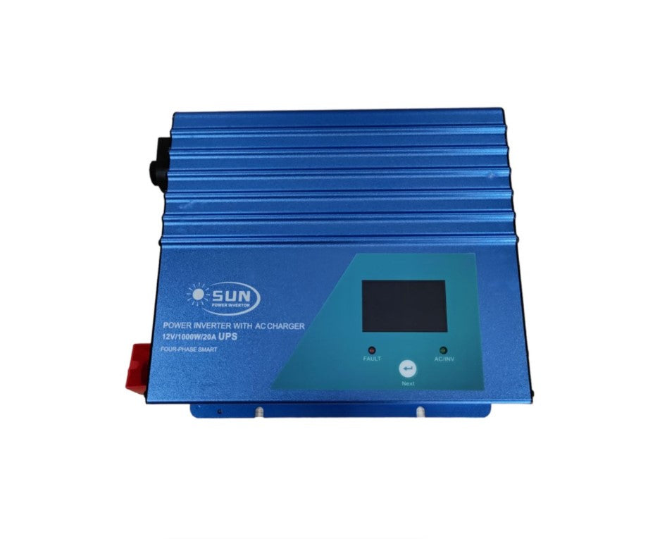 Sun Power Inverter/UPS With AC Charger (1000W -2000W)