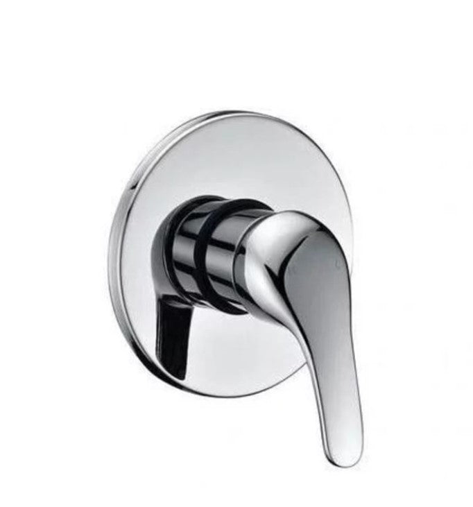 Silver Single Lever Shower Mixer