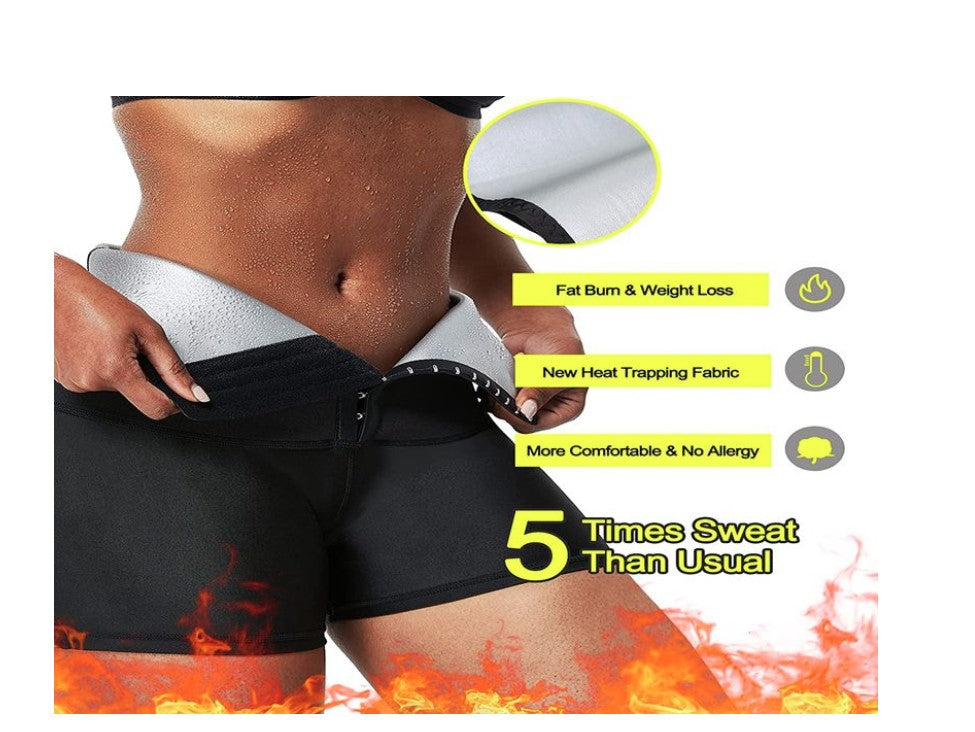 High Waist Sauna Compression Short Pant