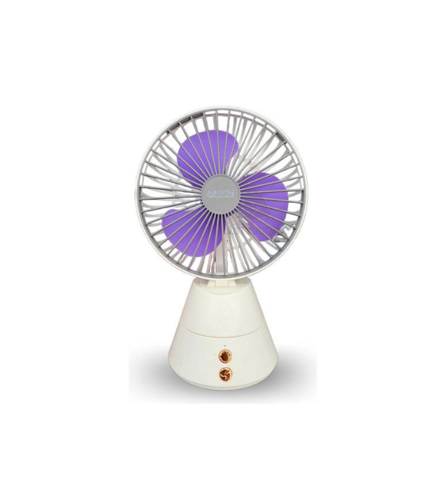 Rechargeable Mini Table Fan Strong Wind And Shaking Head