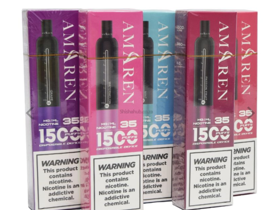 Amaren Vape - 35mg 1500 Puffs (Assorted Flavours)