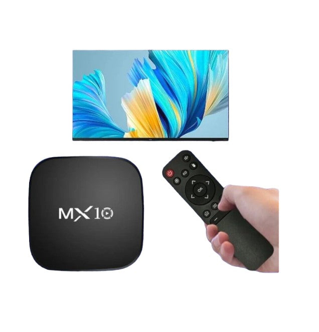 MX Box S 4K Android TV Smart Wireless Global WiFi Streaming Media Player