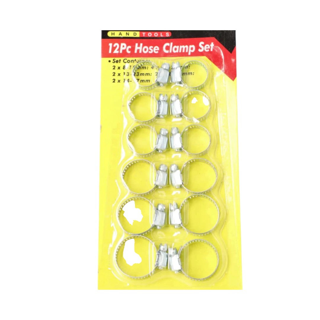 Hose Clamp Set 12pc