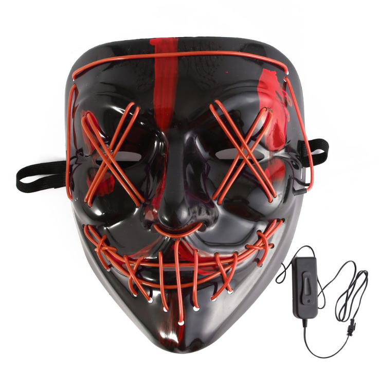 Purge Anarchy LED Light Up Cosplay Mask with Control Box - Various Options