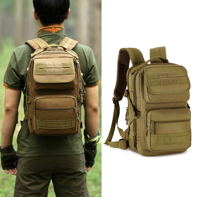 Military Backpack for Hunting ,Camping ,Hiking ,Travel-Green