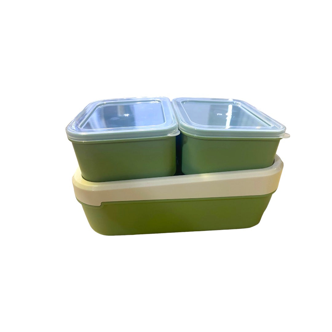 2 Pack Food Storage Container Boxes or Lunch Boxes