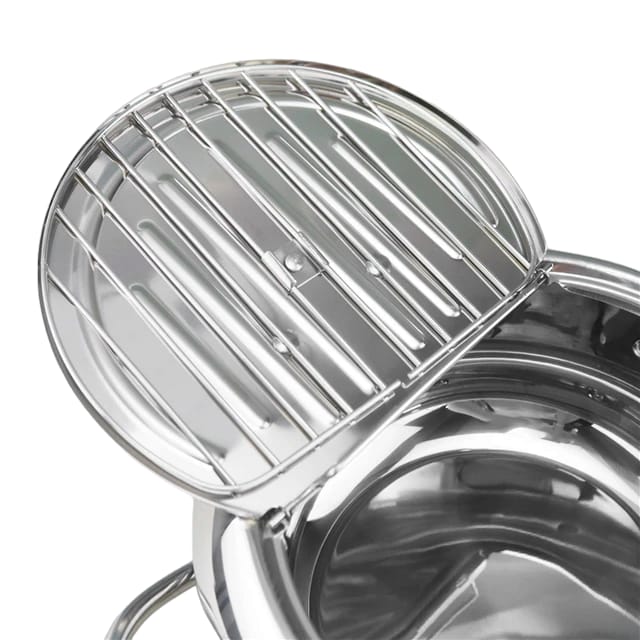 Stainless Steel Frying Pot With Temperature Control