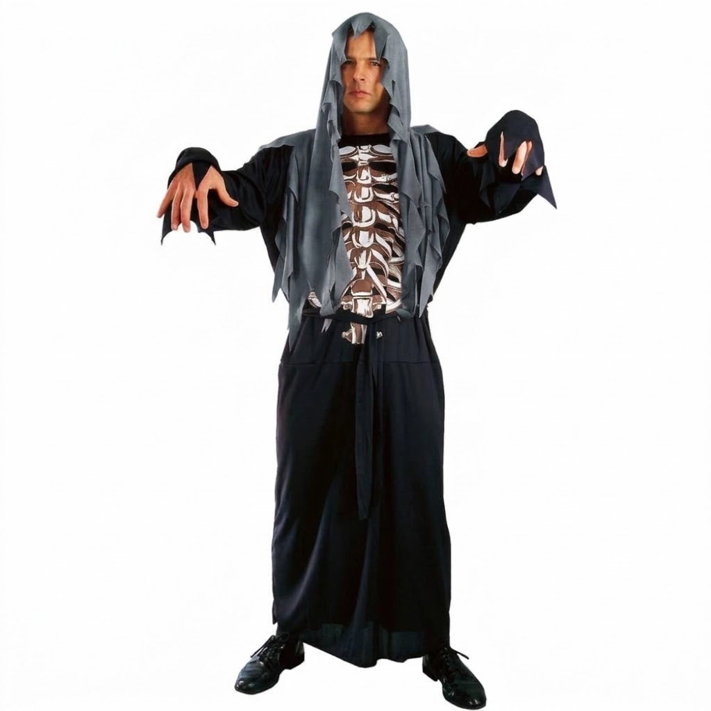 Halloween Skull Warrior Adult Costume(Free size)