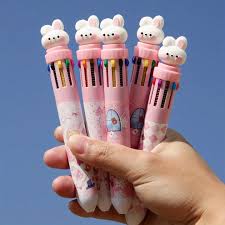 Children’s Cartoon Cute Multi-Function 10 in 1 Pen
