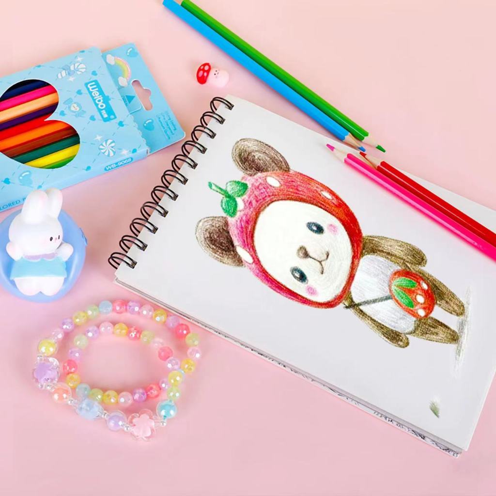 MKids 12-Piece Coloured Pencils Set