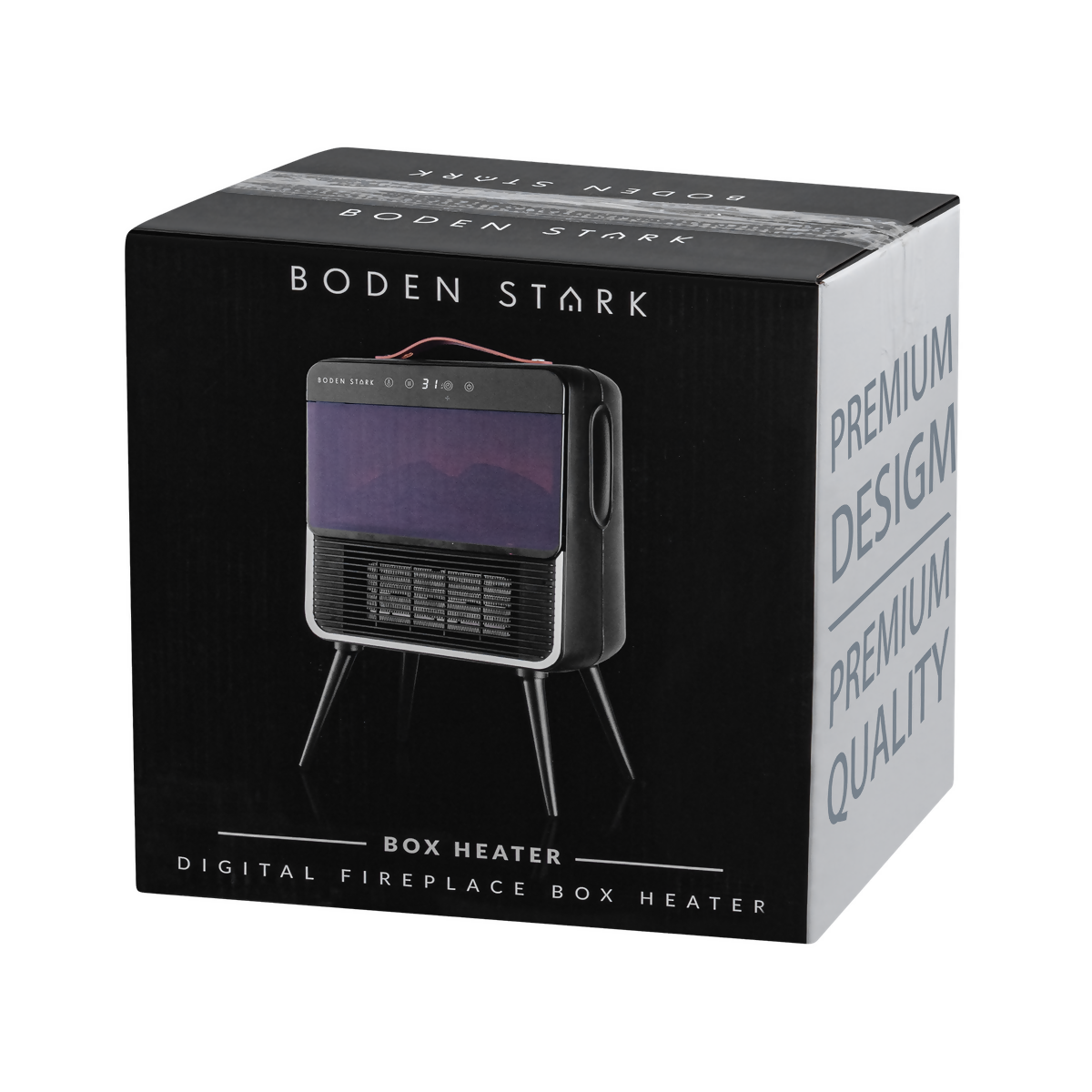 Boden Stark 2000W Fireplace Box Heater