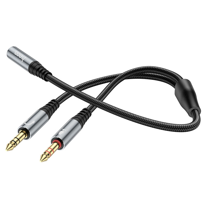 HOCO 2 in 1 Audio Headset Female to 2 x Male Adapter Cable