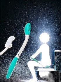 Toilet Aids Tools,Long Reach Comfort Wipe Helper,Extends Your Reach Over 15" Grip Toilet Paper or Pre-Moistened Wipes Easy to Use